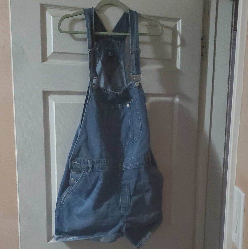 GAP Classic Blue Denim Overalls